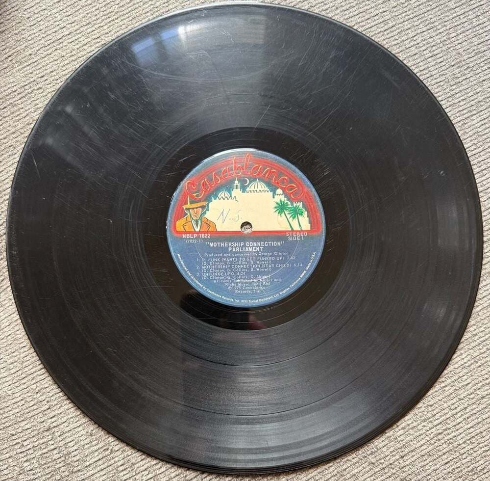 VG: Parliament Mothership Connection Vinyl LP NBLP 7022